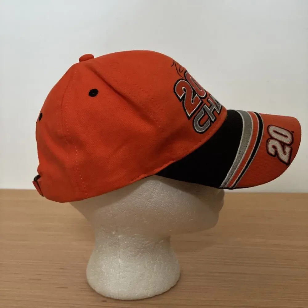 Youth NASCAR 2002 Champion #20 Tony Stewart VTG Strapback Adjustable Hat Cap